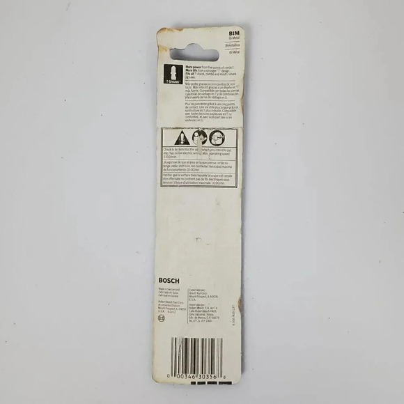 BOSCH T345XF3 Jigsaw Blade 3 Piece T-Shank 5"‎ Progressor for Wood with Nails - Picture 2 of 2